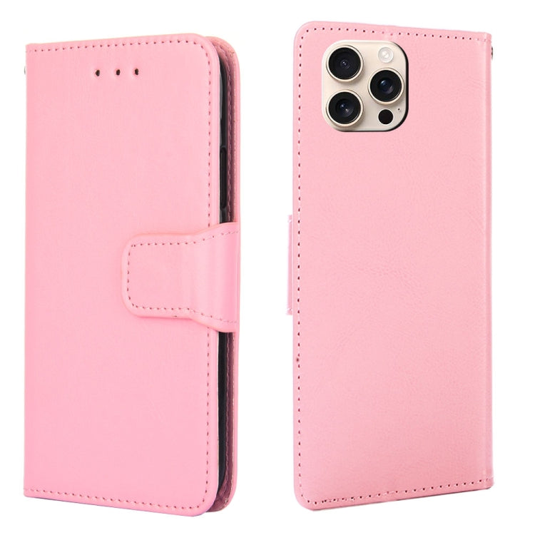 Crystal Texture Leather Phone Case