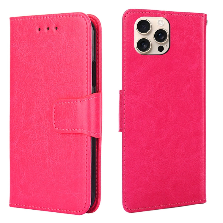Crystal Texture Leather Phone Case
