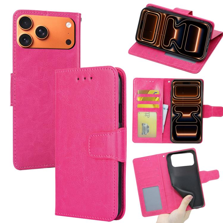 Crystal Texture Leather Phone Case