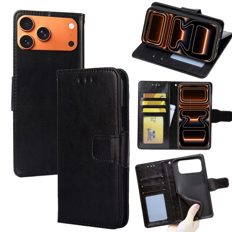 Crystal Texture Leather Phone Case