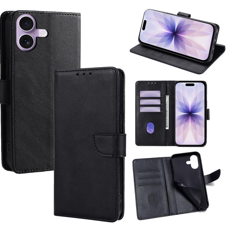 Calf Texture Buckle Flip Leather Phone Case