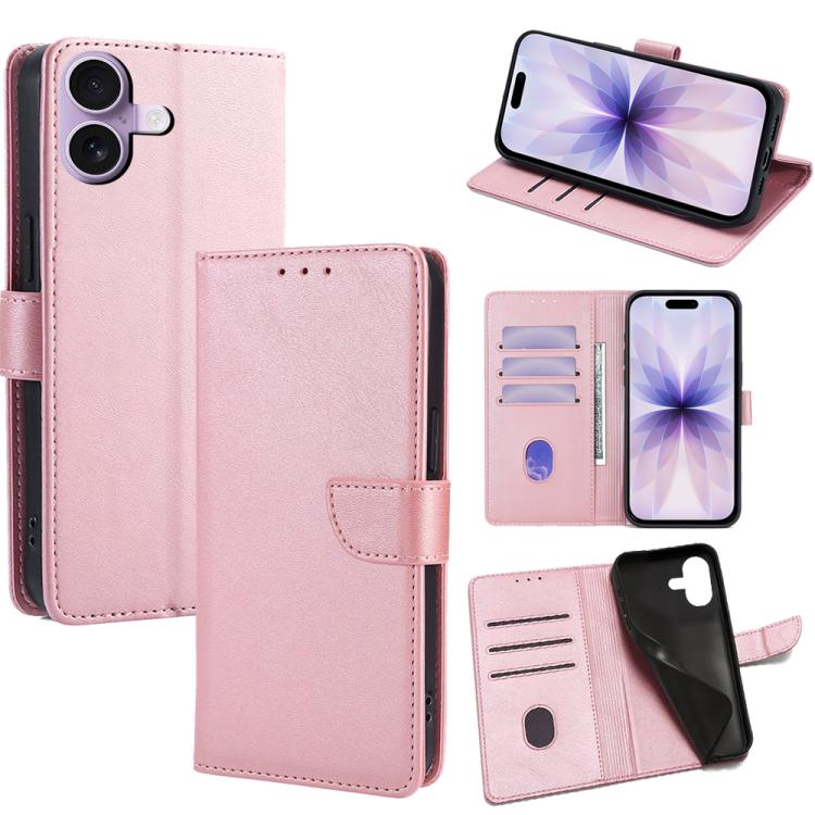 Calf Texture Buckle Flip Leather Phone Case