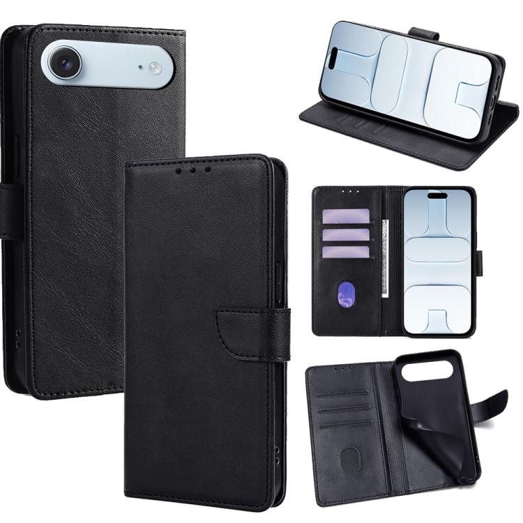 Calf Texture Buckle Flip Leather Phone Case