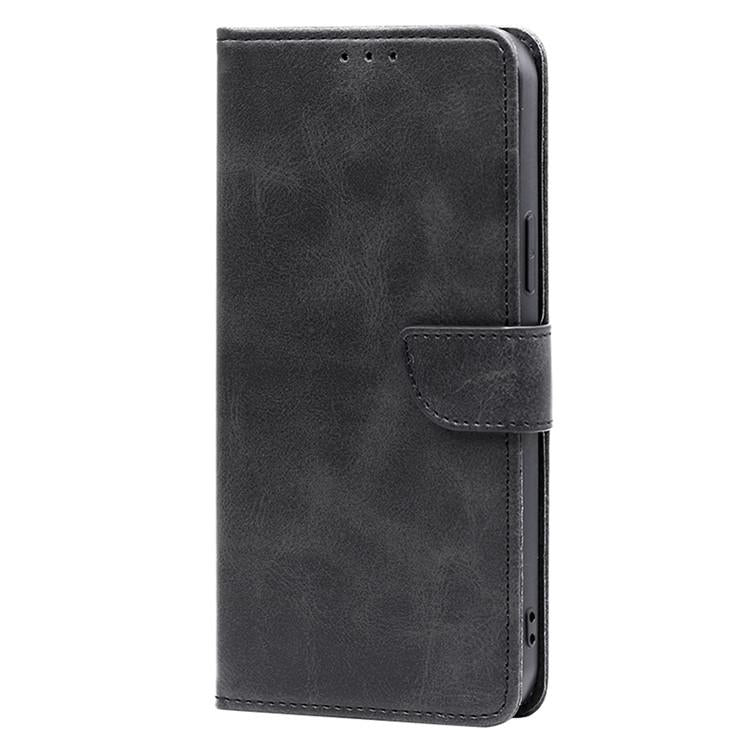 Calf Texture Buckle Flip Leather Phone Case