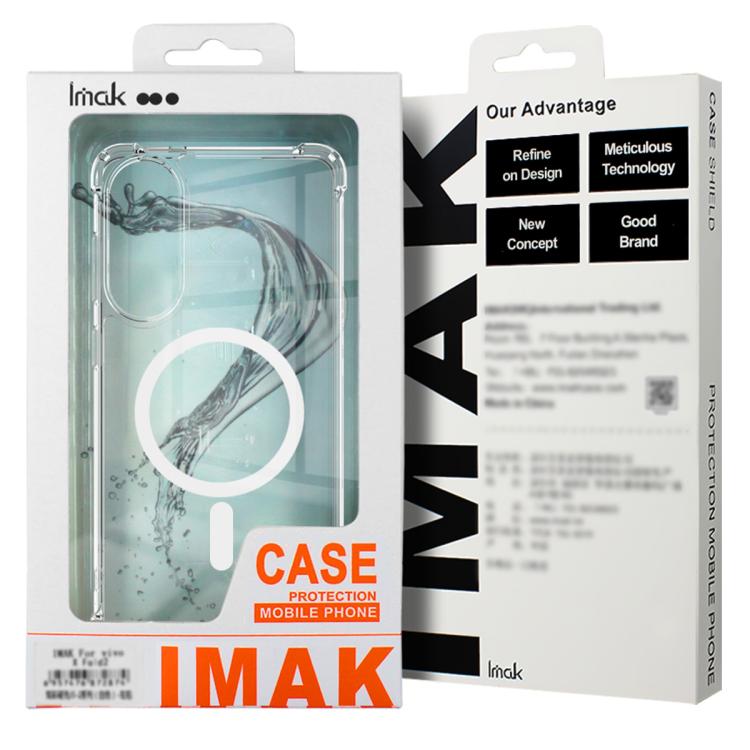 IMAK Space Shield PC + TPU Airbag Shockproof MagSafe Phone Case