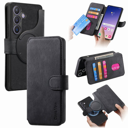 CaseNeo MagSafe RFID Anti-theft Retro Leather Phone Case, For Galaxy S25 Ultra 5G, For Galaxy S24 FE 5G, For Galaxy S24 Ultra 5G, For Galaxy S24+ 5G, For Galaxy S24 5G, For Galaxy S23 FE 5G, For Galaxy S23 Ultra 5G, For Galaxy S23+ 5G