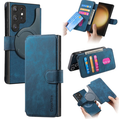 CaseNeo MagSafe RFID Anti-theft Retro Leather Phone Case, For Galaxy S25 Ultra 5G, For Galaxy S24 FE 5G, For Galaxy S24 Ultra 5G, For Galaxy S24+ 5G, For Galaxy S24 5G, For Galaxy S23 FE 5G, For Galaxy S23 Ultra 5G, For Galaxy S23+ 5G