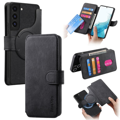 CaseNeo MagSafe RFID Anti-theft Retro Leather Phone Case, For Galaxy S23 5G, For Galaxy S20 FE, For Galaxy S22 Ultra 5G, For Galaxy S22+ 5G, For Galaxy S22 5G, For Galaxy S21 FE 5G, For Galaxy S21 5G, For Galaxy S21+ 5G