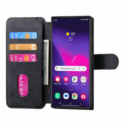 CaseNeo MagSafe RFID Anti-theft Retro Leather Phone Case, For Galaxy S25 Ultra 5G, For Galaxy S24 FE 5G, For Galaxy S24 Ultra 5G, For Galaxy S24+ 5G, For Galaxy S24 5G, For Galaxy S23 FE 5G, For Galaxy S23 Ultra 5G, For Galaxy S23+ 5G