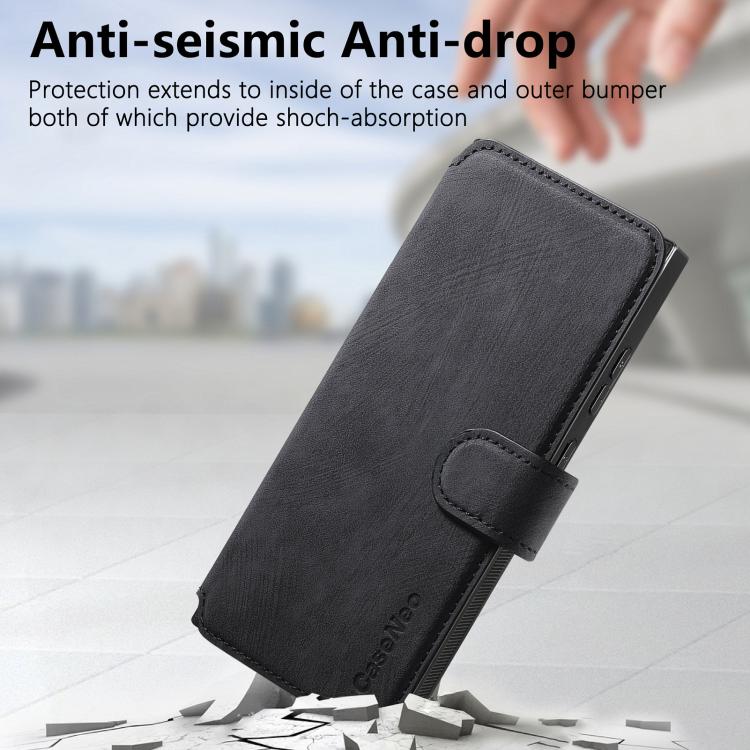 CaseNeo MagSafe RFID Anti-theft Retro Leather Phone Case, For Galaxy S25 Ultra 5G, For Galaxy S24 FE 5G, For Galaxy S24 Ultra 5G, For Galaxy S24+ 5G, For Galaxy S24 5G, For Galaxy S23 FE 5G, For Galaxy S23 Ultra 5G, For Galaxy S23+ 5G
