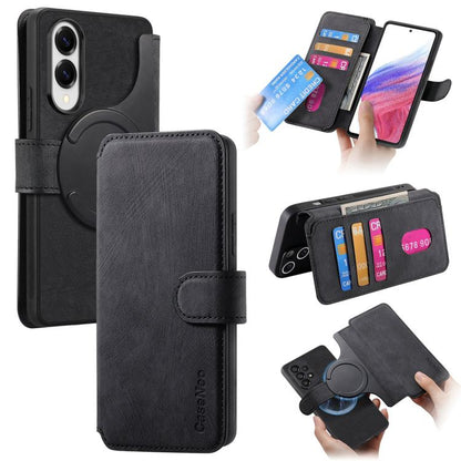 CaseNeo MagSafe RFID Anti-theft Retro Leather Phone Case, For Galaxy S26 FE 5G, For Galaxy S26+ 5G, For Galaxy S26 Ultra 5G, For Galaxy S26 5G, For Galaxy S25 FE 5G, For Galaxy S25 Edge 5G, For Galaxy S25 5G, For Galaxy S25+ 5G