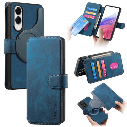 CaseNeo MagSafe RFID Anti-theft Retro Leather Phone Case, For Galaxy S26 FE 5G, For Galaxy S26+ 5G, For Galaxy S26 Ultra 5G, For Galaxy S26 5G, For Galaxy S25 FE 5G, For Galaxy S25 Edge 5G, For Galaxy S25 5G, For Galaxy S25+ 5G