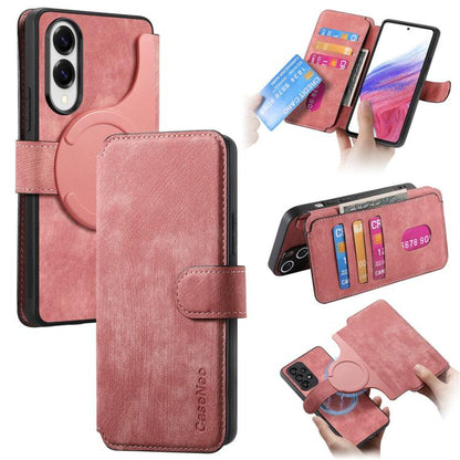 CaseNeo MagSafe RFID Anti-theft Retro Leather Phone Case, For Galaxy S26 FE 5G, For Galaxy S26+ 5G, For Galaxy S26 Ultra 5G, For Galaxy S26 5G, For Galaxy S25 FE 5G, For Galaxy S25 Edge 5G, For Galaxy S25 5G, For Galaxy S25+ 5G