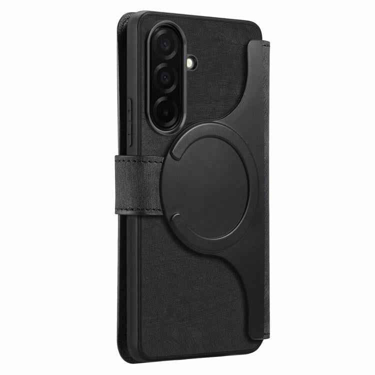 CaseNeo MagSafe RFID Anti-theft Retro Leather Phone Case, For Samsung Galaxy S26 5G, For Samsung Galaxy S25 FE 5G, For Samsung Galaxy S25 Edge 5G, For Samsung Galaxy S25 5G, For Samsung Galaxy S25+ 5G, For Samsung Galaxy S25 Ultra 5G                   ...