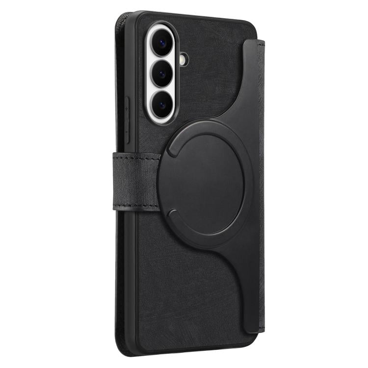 CaseNeo MagSafe RFID Anti-theft Retro Leather Phone Case, For Galaxy S26 FE 5G, For Galaxy S26+ 5G, For Galaxy S26 Ultra 5G, For Galaxy S26 5G, For Galaxy S25 FE 5G, For Galaxy S25 Edge 5G, For Galaxy S25 5G, For Galaxy S25+ 5G