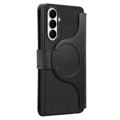 CaseNeo MagSafe RFID Anti-theft Retro Leather Phone Case, For Galaxy S26 FE 5G, For Galaxy S26+ 5G, For Galaxy S26 Ultra 5G, For Galaxy S26 5G, For Galaxy S25 FE 5G, For Galaxy S25 Edge 5G, For Galaxy S25 5G, For Galaxy S25+ 5G