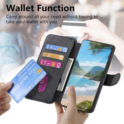 CaseNeo MagSafe RFID Anti-theft Retro Leather Phone Case, For Galaxy S26 FE 5G, For Galaxy S26+ 5G, For Galaxy S26 Ultra 5G, For Galaxy S26 5G, For Galaxy S25 FE 5G, For Galaxy S25 Edge 5G, For Galaxy S25 5G, For Galaxy S25+ 5G