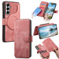 CaseNeo MagSafe RFID Anti-theft Retro Leather Phone Case, For Galaxy S26 FE 5G, For Galaxy S26+ 5G, For Galaxy S26 Ultra 5G, For Galaxy S26 5G, For Galaxy S25 FE 5G, For Galaxy S25 Edge 5G, For Galaxy S25 5G, For Galaxy S25+ 5G