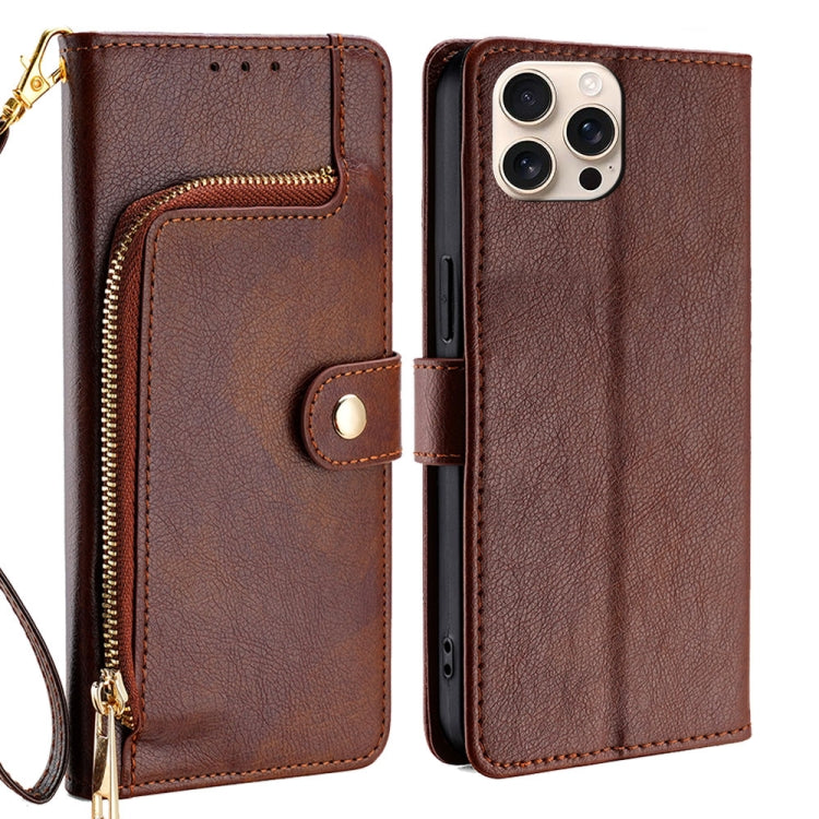 Zipper Bag Leather Phone Case