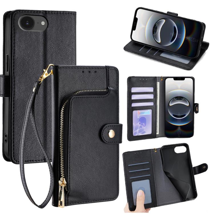 Zipper Bag Leather Phone Case