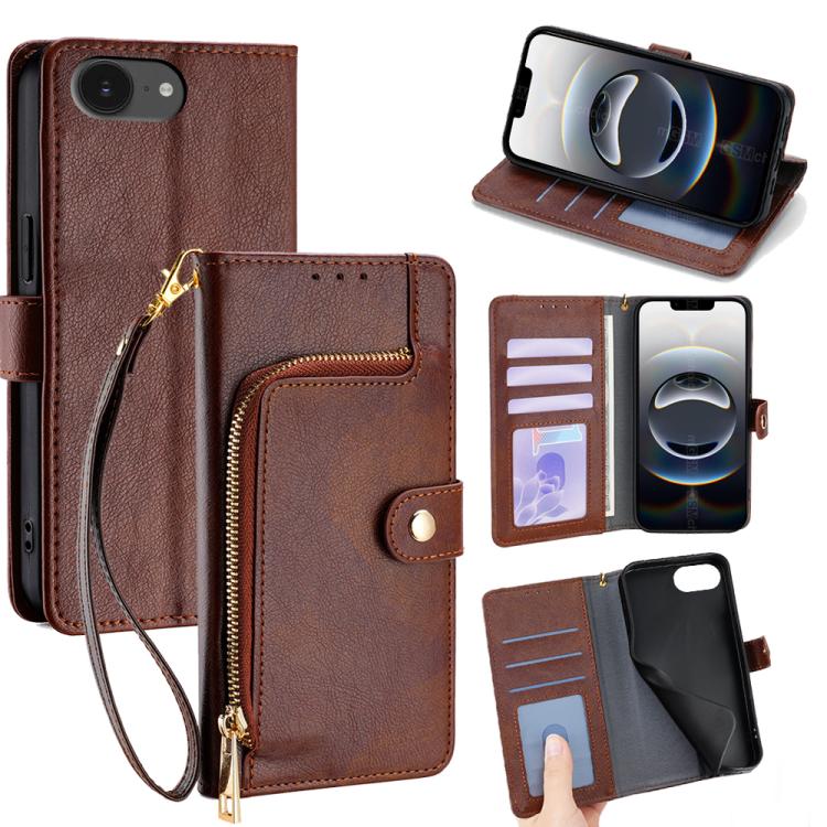Zipper Bag Leather Phone Case