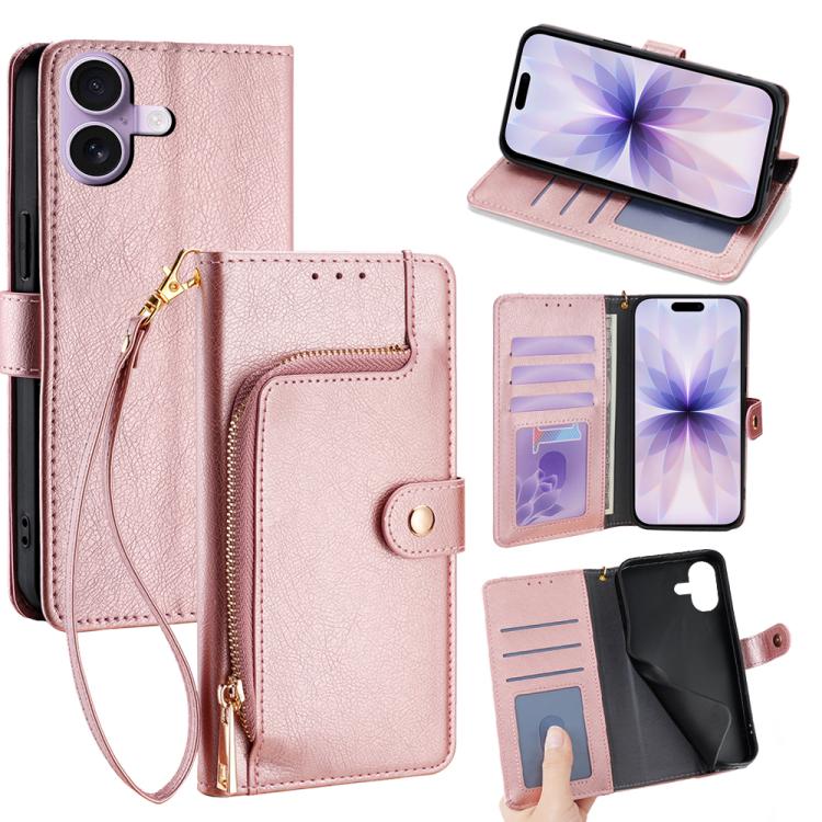 Zipper Bag Leather Phone Case