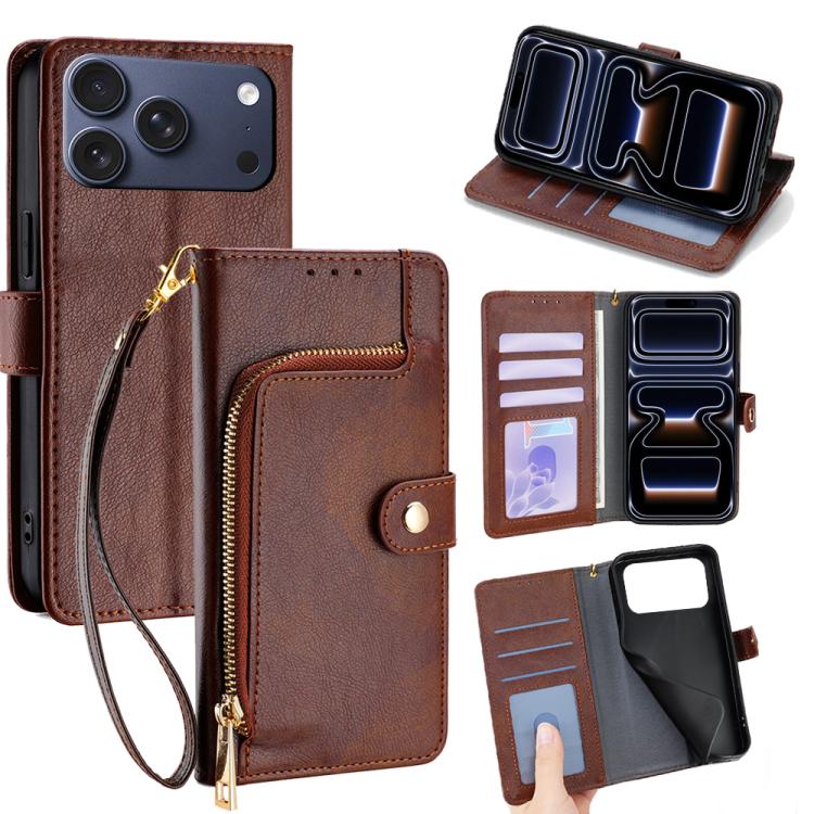 Zipper Bag Leather Phone Case
