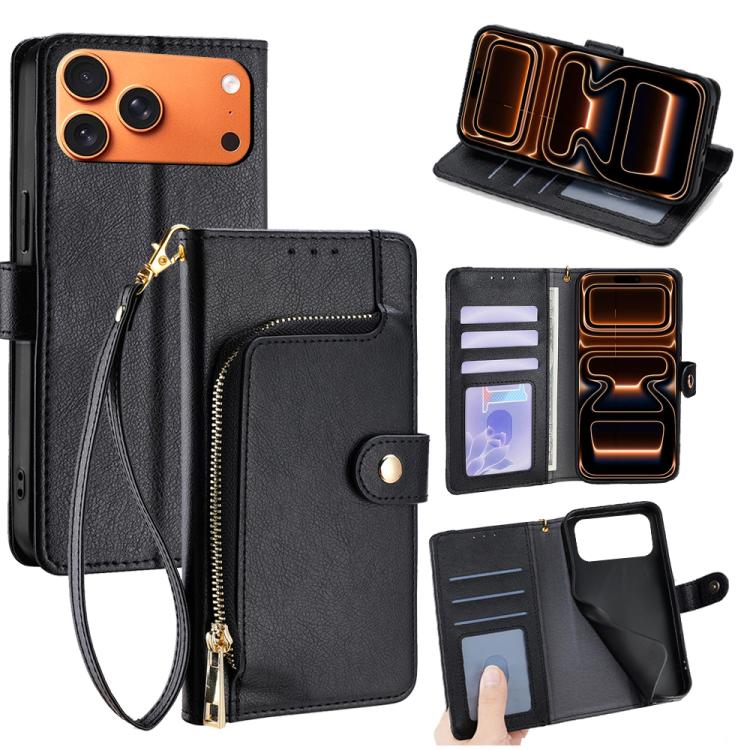 Zipper Bag Leather Phone Case