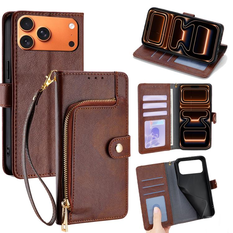 Zipper Bag Leather Phone Case