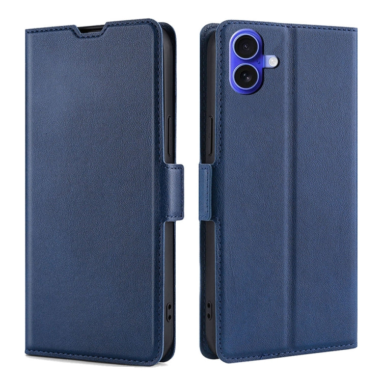 Ultra-thin Voltage Side Buckle Horizontal Flip Leather Phone Case