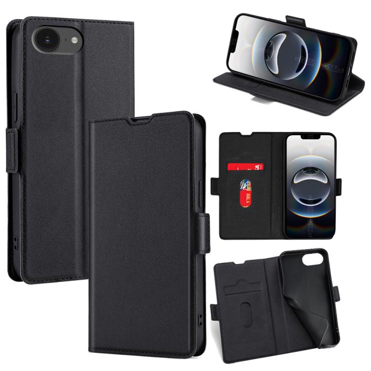 Ultra-thin Voltage Side Buckle Horizontal Flip Leather Phone Case