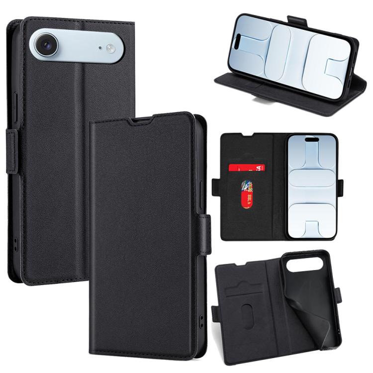 Ultra-thin Voltage Side Buckle Horizontal Flip Leather Phone Case