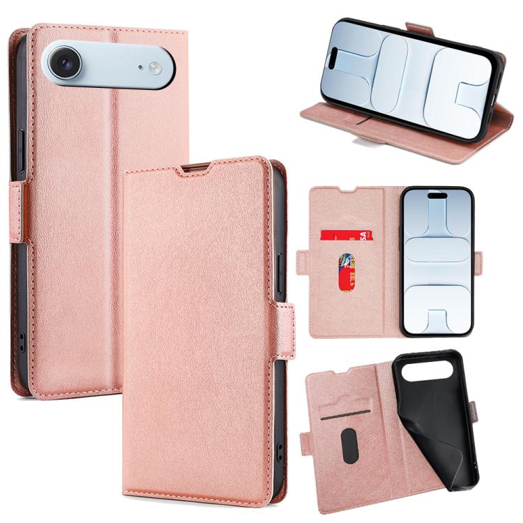 Ultra-thin Voltage Side Buckle Horizontal Flip Leather Phone Case