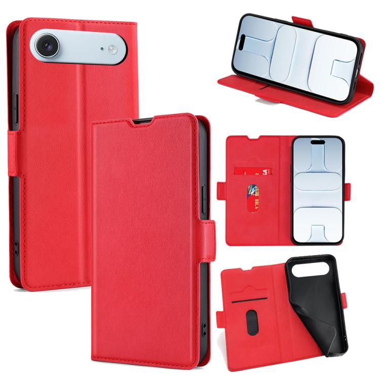Ultra-thin Voltage Side Buckle Horizontal Flip Leather Phone Case