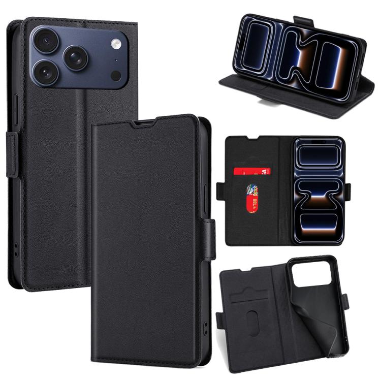 Ultra-thin Voltage Side Buckle Horizontal Flip Leather Phone Case