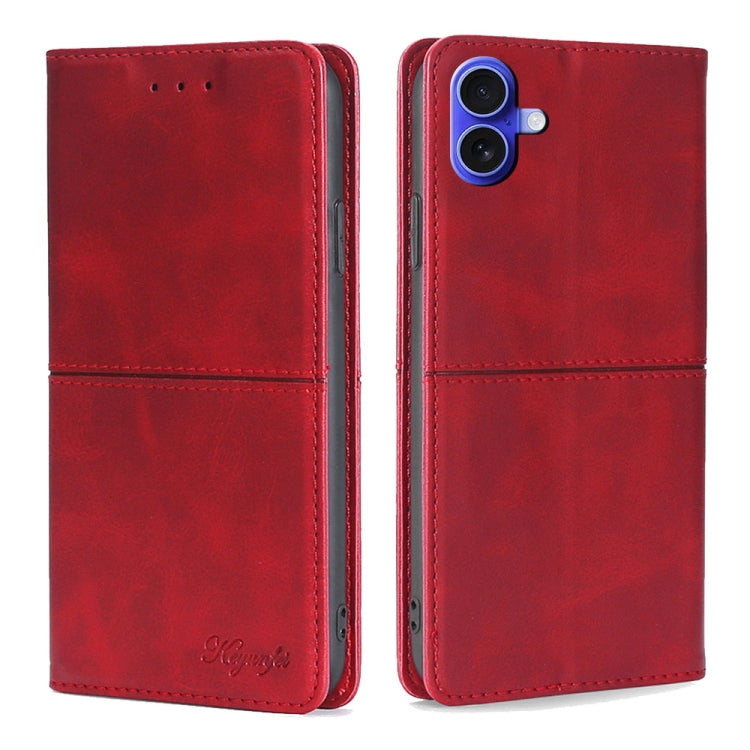 Cow Texture Magnetic Leather Phone Case