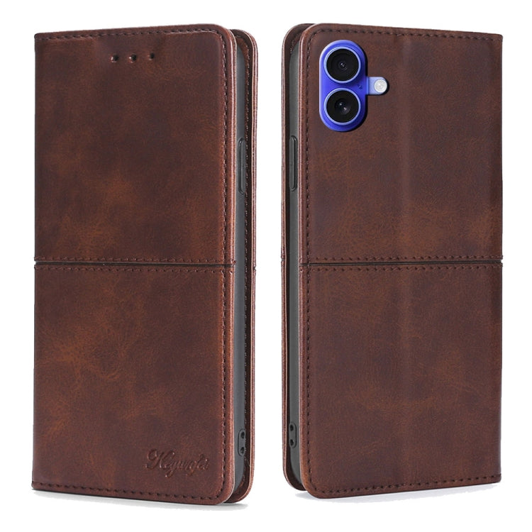 Cow Texture Magnetic Leather Phone Case