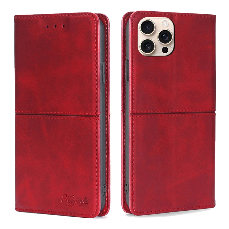 Cow Texture Magnetic Leather Phone Case
