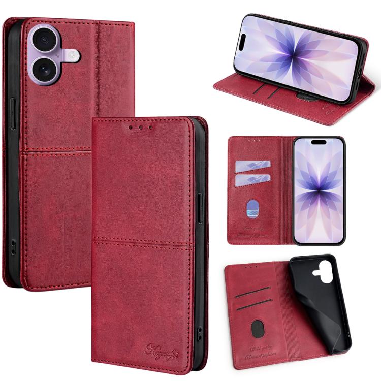 Cow Texture Magnetic Leather Phone Case