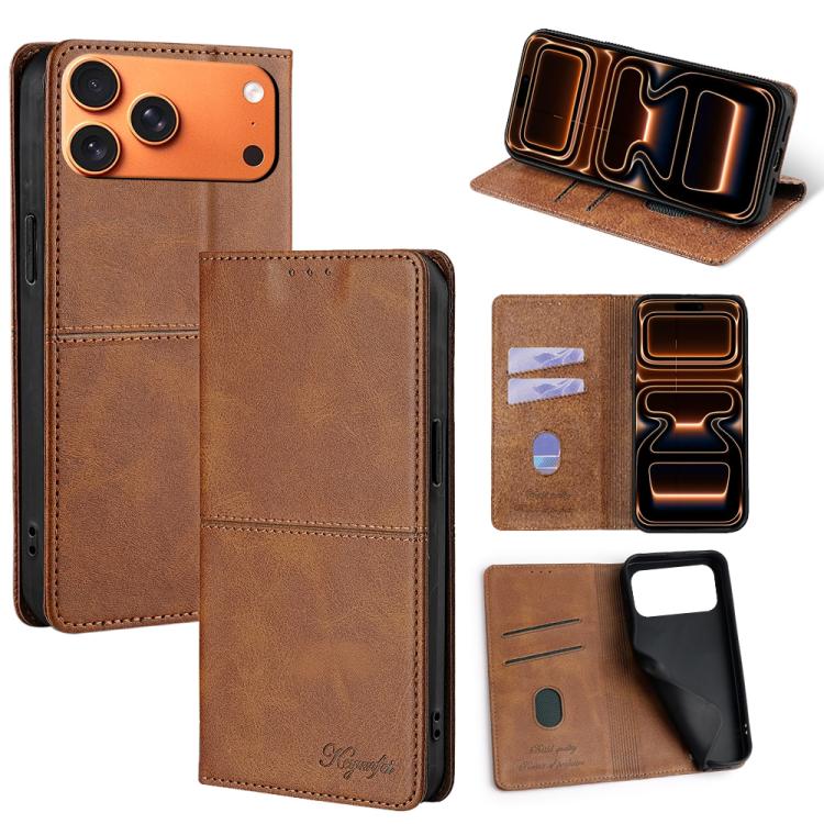 Cow Texture Magnetic Leather Phone Case