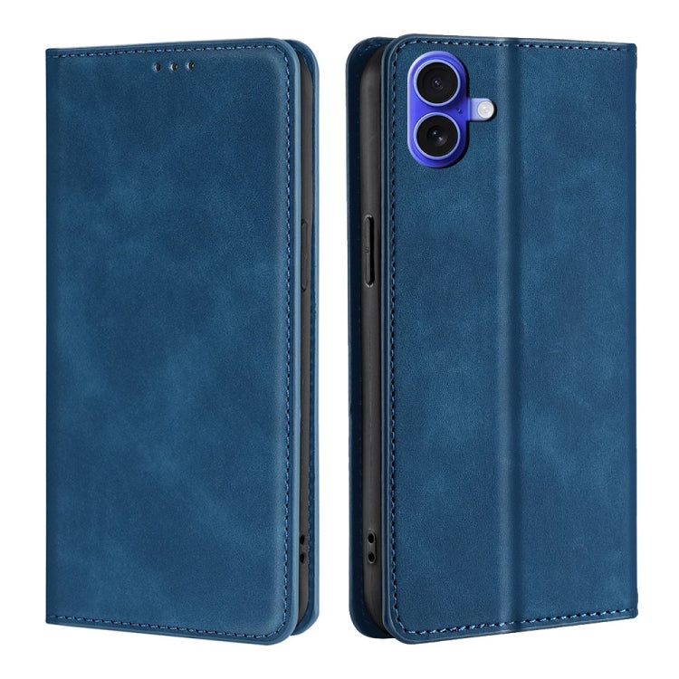 Skin Feel Magnetic Leather Phone Case