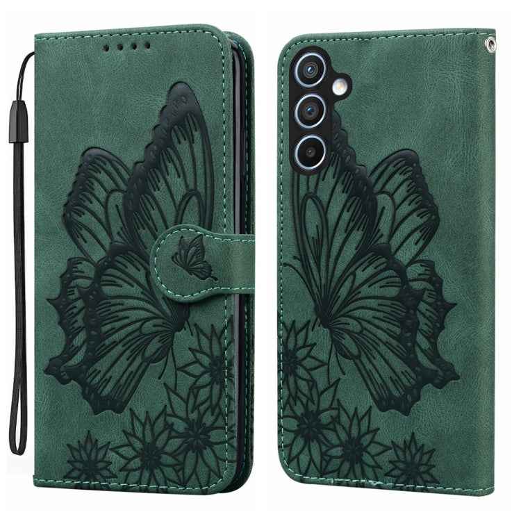 Retro Skin Feel Butterflies Embossing Horizontal Flip Leather Phone Case, For Samsung Galaxy S26+ 5G, For Samsung Galaxy S26 Ultra 5G, For Samsung Galaxy S26 5G, For Samsung Galaxy S25 FE 5G, For Samsung Galaxy S25 5G, For Samsung Galaxy S25+ 5G       ...