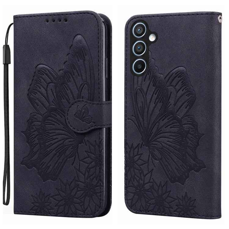 Retro Skin Feel Butterflies Embossing Horizontal Flip Leather Phone Case, For Samsung Galaxy S26+ 5G, For Samsung Galaxy S26 Ultra 5G, For Samsung Galaxy S26 5G, For Samsung Galaxy S25 FE 5G, For Samsung Galaxy S25 5G, For Samsung Galaxy S25+ 5G       ...
