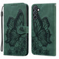 Retro Skin Feel Butterflies Embossing Horizontal Flip Leather Phone Case, For Galaxy S26 FE 5G, For Samsung Galaxy S26+ 5G, For Samsung Galaxy S26 Ultra 5G, For Samsung Galaxy S26 5G, For Samsung Galaxy S25 FE 5G, For Samsung Galaxy S25 5G             ...