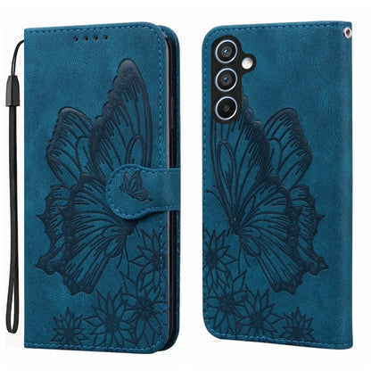 Retro Skin Feel Butterflies Embossing Horizontal Flip Leather Phone Case, For Galaxy S26 FE 5G, For Samsung Galaxy S26+ 5G, For Samsung Galaxy S26 Ultra 5G, For Samsung Galaxy S26 5G, For Samsung Galaxy S25 FE 5G, For Samsung Galaxy S25 5G             ...