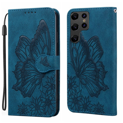 Retro Skin Feel Butterflies Embossing Horizontal Flip Leather Phone Case, For Galaxy S26 FE 5G, For Samsung Galaxy S26+ 5G, For Samsung Galaxy S26 Ultra 5G, For Samsung Galaxy S26 5G, For Samsung Galaxy S25 FE 5G, For Samsung Galaxy S25 5G             ...