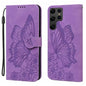 Retro Skin Feel Butterflies Embossing Horizontal Flip Leather Phone Case, For Galaxy S26 FE 5G, For Samsung Galaxy S26+ 5G, For Samsung Galaxy S26 Ultra 5G, For Samsung Galaxy S26 5G, For Samsung Galaxy S25 FE 5G, For Samsung Galaxy S25 5G             ...