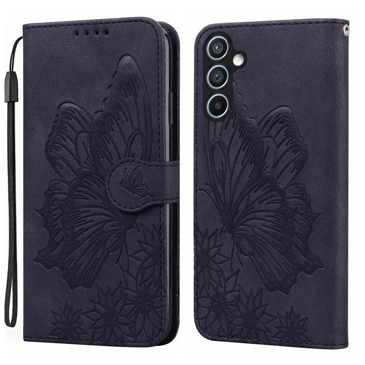 Retro Skin Feel Butterflies Embossing Horizontal Flip Leather Phone Case, For Galaxy S26 FE 5G, For Samsung Galaxy S26+ 5G, For Samsung Galaxy S26 Ultra 5G, For Samsung Galaxy S26 5G, For Samsung Galaxy S25 FE 5G, For Samsung Galaxy S25 5G             ...