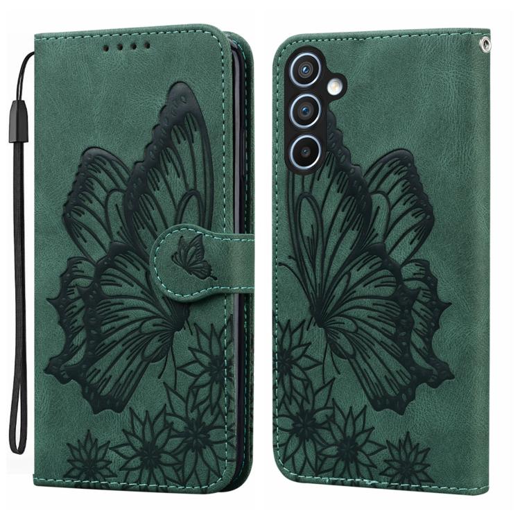 Retro Skin Feel Butterflies Embossing Horizontal Flip Leather Phone Case, For Galaxy S26 FE 5G, For Samsung Galaxy S26+ 5G, For Samsung Galaxy S26 Ultra 5G, For Samsung Galaxy S26 5G, For Samsung Galaxy S25 FE 5G, For Samsung Galaxy S25 5G             ...