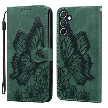 Retro Skin Feel Butterflies Embossing Horizontal Flip Leather Phone Case, For Galaxy S26 FE 5G, For Samsung Galaxy S26+ 5G, For Samsung Galaxy S26 Ultra 5G, For Samsung Galaxy S26 5G, For Samsung Galaxy S25 FE 5G, For Samsung Galaxy S25 5G             ...